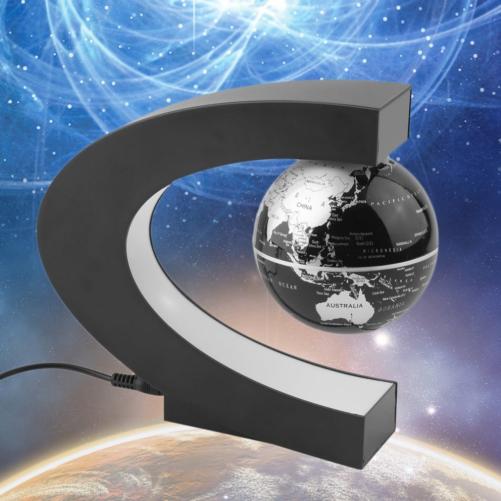 Floating in Style: Magnetic Levitation Globe Ornament for a Touch of Elegance
