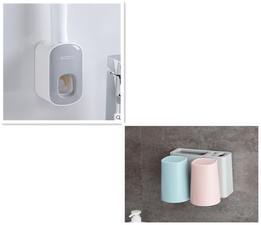 Toothpaste Pro - Wall-Mounted Automatic Toothpaste Dispenser & Holder for Bathroom