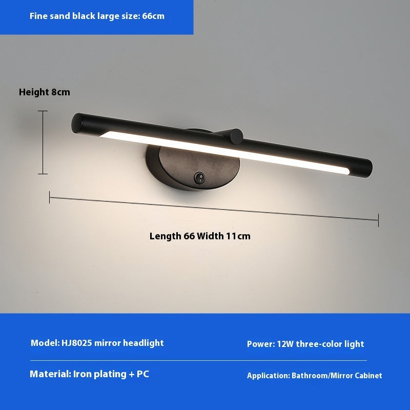 Modern LED Mirror Light - Waterproof Bathroom Wall Lamp