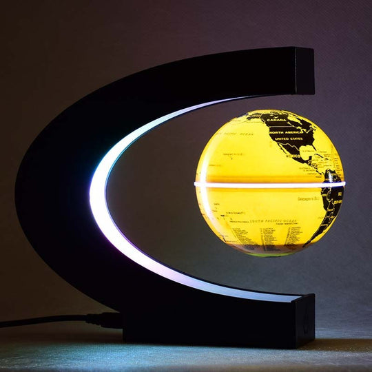 Floating in Style: Magnetic Levitation Globe Ornament for a Touch of Elegance