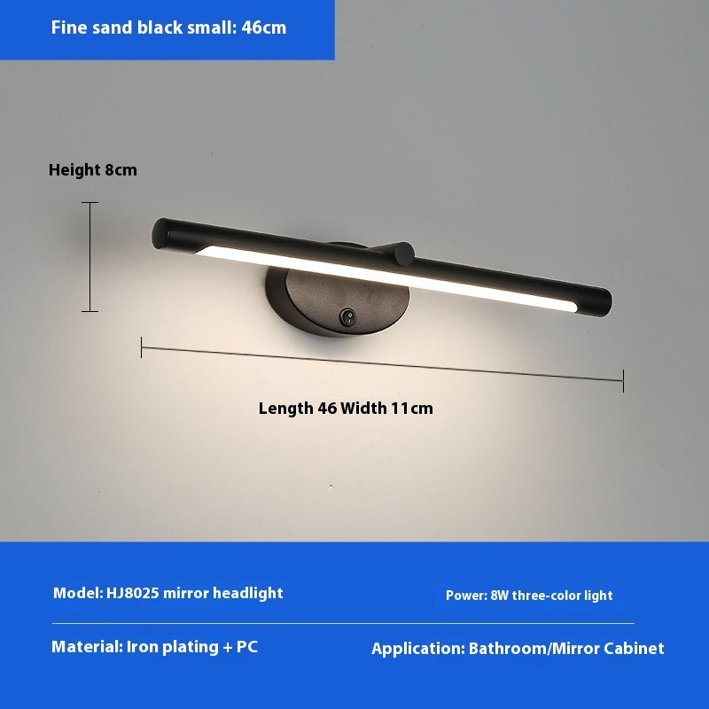 Modern LED Mirror Light - Waterproof Bathroom Wall Lamp