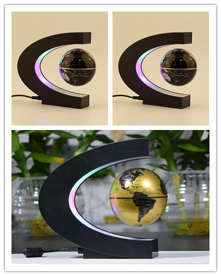 Floating in Style: Magnetic Levitation Globe Ornament for a Touch of Elegance
