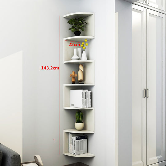 Corner Bliss - Floating Wall Shelf for Living Room Decor