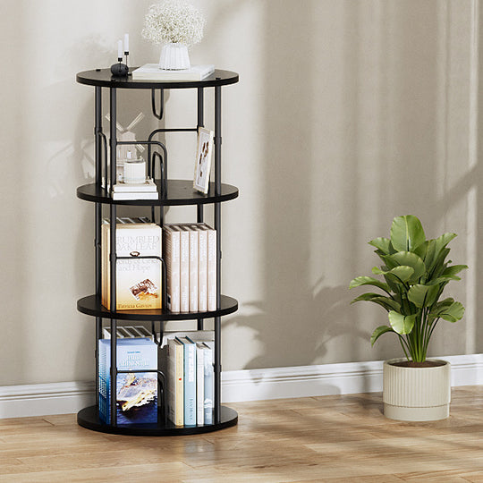 Spinning Book Oasis - Floor Standing Multi-Layer Bookshelf