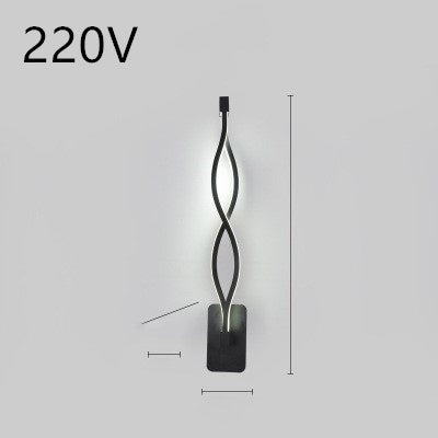 Nordic Chic LED Wall Lamp - Minimalist Bedside Lighting