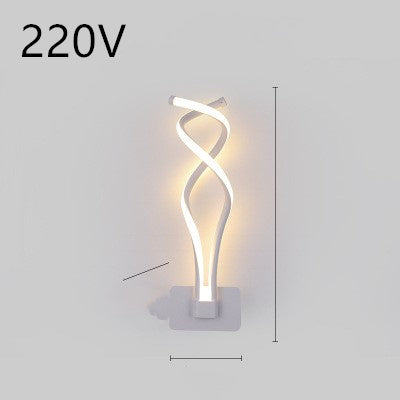 Nordic Chic LED Wall Lamp - Minimalist Bedside Lighting
