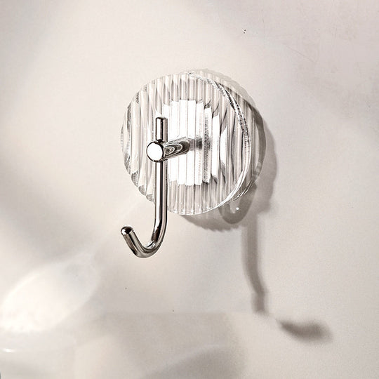 Heavy-Duty Adhesive Acrylic Hook - Strong & Durable Wall Hook for Hanging