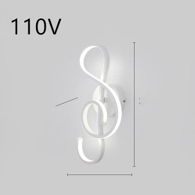 Nordic Chic LED Wall Lamp - Minimalist Bedside Lighting