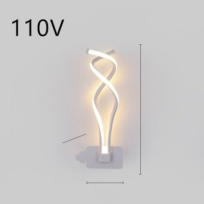 Nordic Chic LED Wall Lamp - Minimalist Bedside Lighting