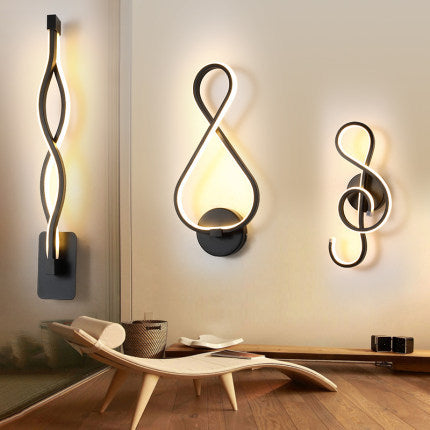 Nordic Chic LED Wall Lamp - Minimalist Bedside Lighting