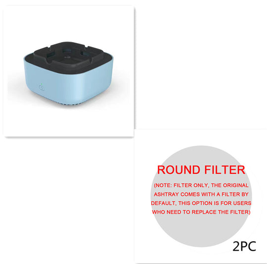 CleanAir Pro - Portable Anion Air Purifying Ashtray with Smoke Removal for Car & Home