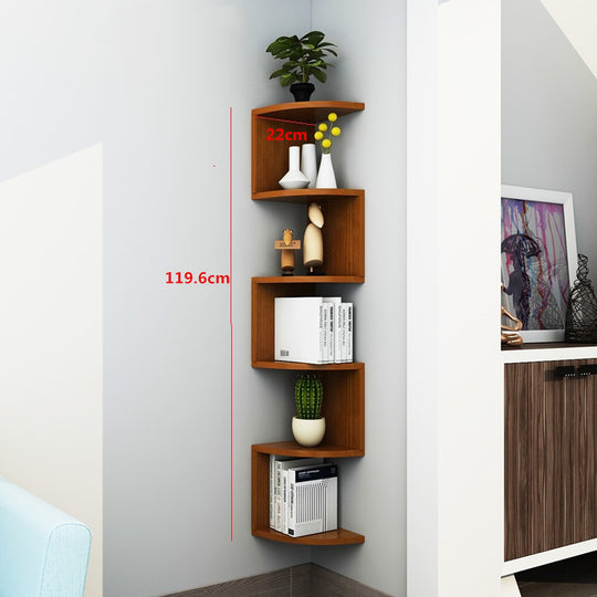 Corner Bliss - Floating Wall Shelf for Living Room Decor