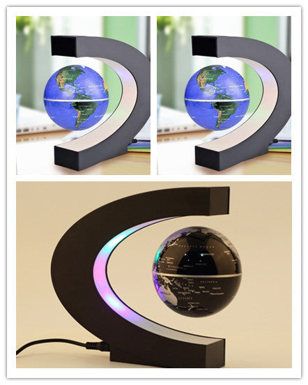 Floating in Style: Magnetic Levitation Globe Ornament for a Touch of Elegance