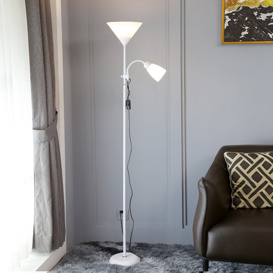Nordic Luxe Floor Lamp - Modern Minimalist Lighting for Living Room, Bedroom & Study