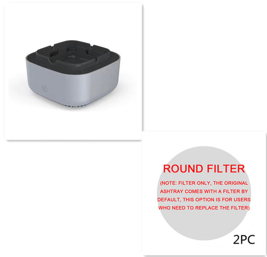 CleanAir Pro - Portable Anion Air Purifying Ashtray with Smoke Removal for Car & Home