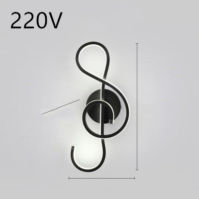 Nordic Chic LED Wall Lamp - Minimalist Bedside Lighting
