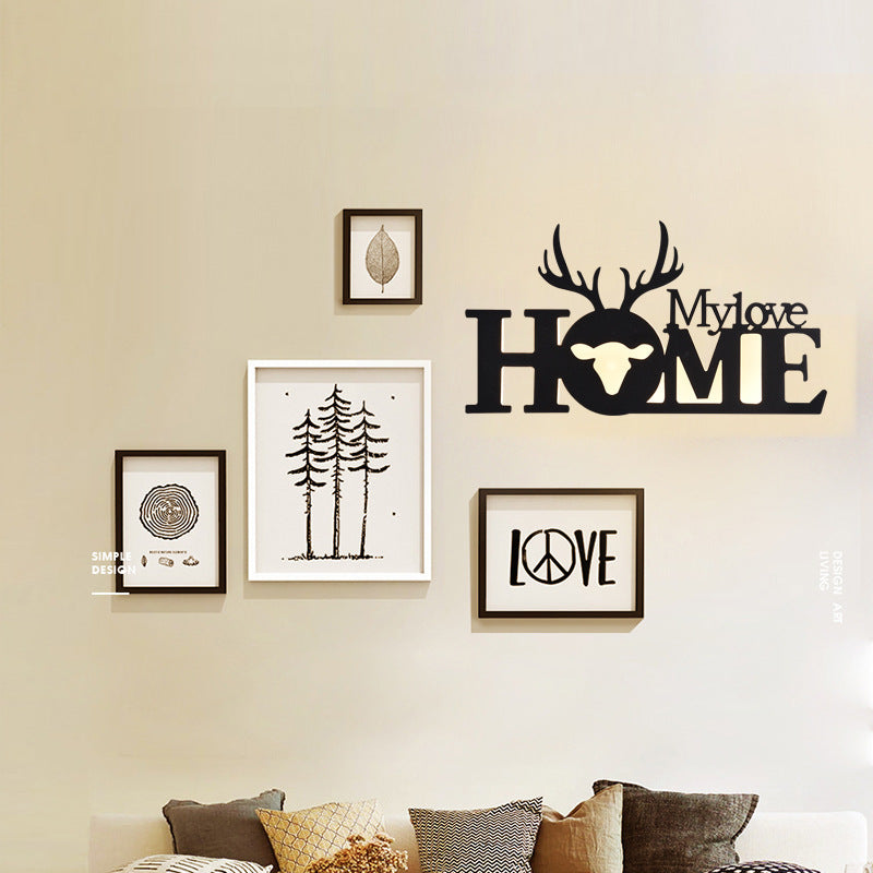 Illuminated Inspiration LED Letter Wall Lamp - Creative Wall Decor