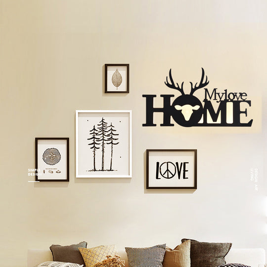 Illuminated Inspiration LED Letter Wall Lamp - Creative Wall Decor