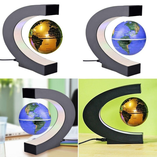 Floating in Style: Magnetic Levitation Globe Ornament for a Touch of Elegance