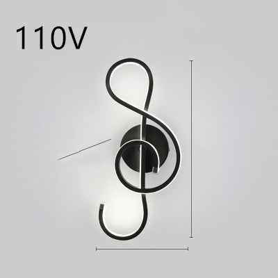 Nordic Chic LED Wall Lamp - Minimalist Bedside Lighting