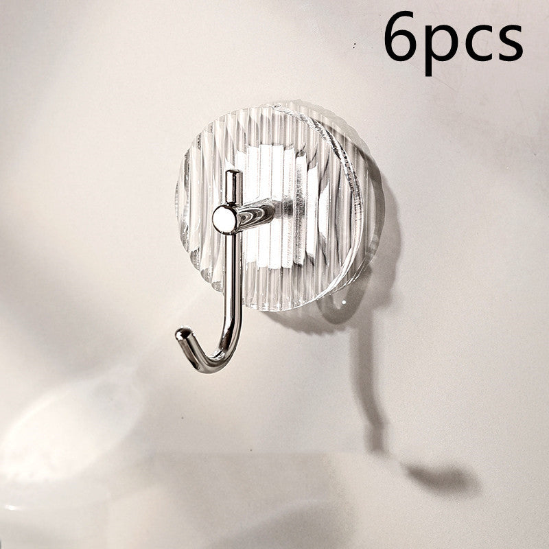 Heavy-Duty Adhesive Acrylic Hook - Strong & Durable Wall Hook for Hanging