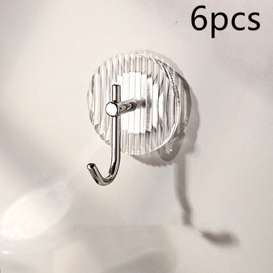 Heavy-Duty Adhesive Acrylic Hook - Strong & Durable Wall Hook for Hanging
