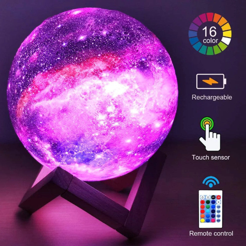 Illuminate the Cosmos: 3D Printed Moonlight Galaxy Lamp