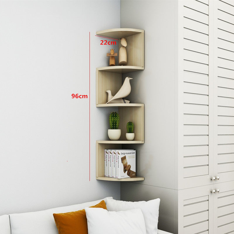 Corner Bliss - Floating Wall Shelf for Living Room Decor