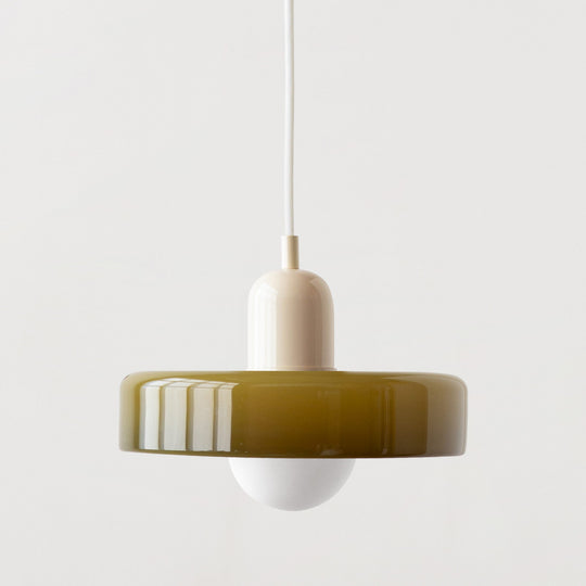 Stunning Memphis-Style Modern Glass Chandelier: Minimalist Elegance for Restaurants