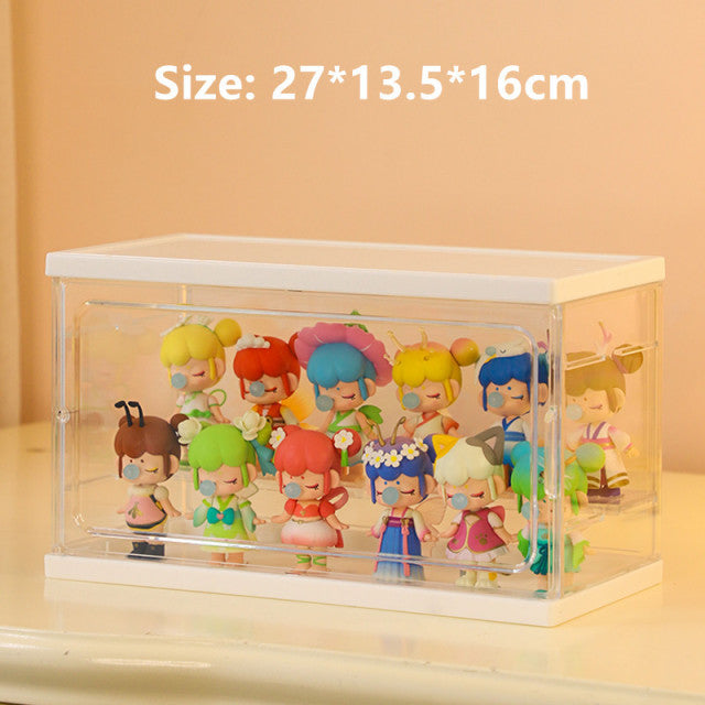 ClearView Acrylic Display Case - Blind Box Showcase for Figures & Collectibles