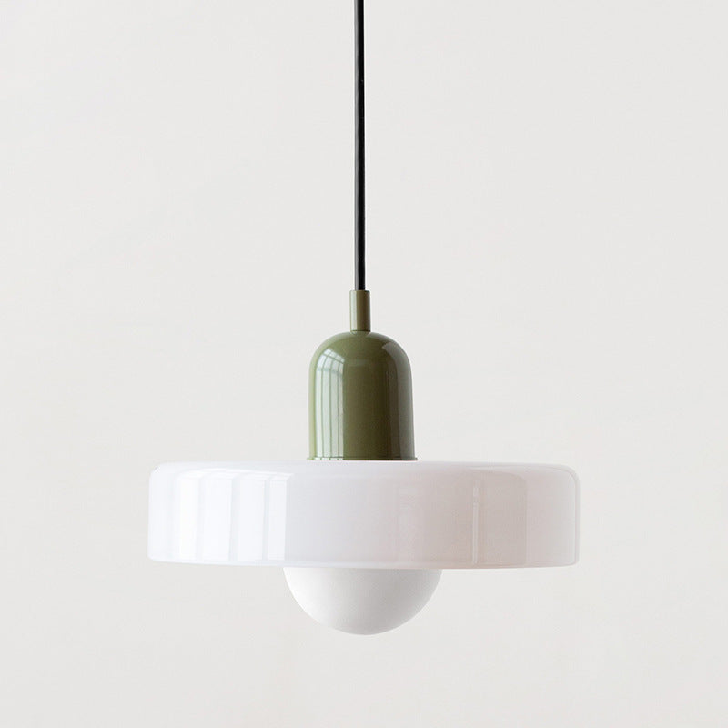 Stunning Memphis-Style Modern Glass Chandelier: Minimalist Elegance for Restaurants
