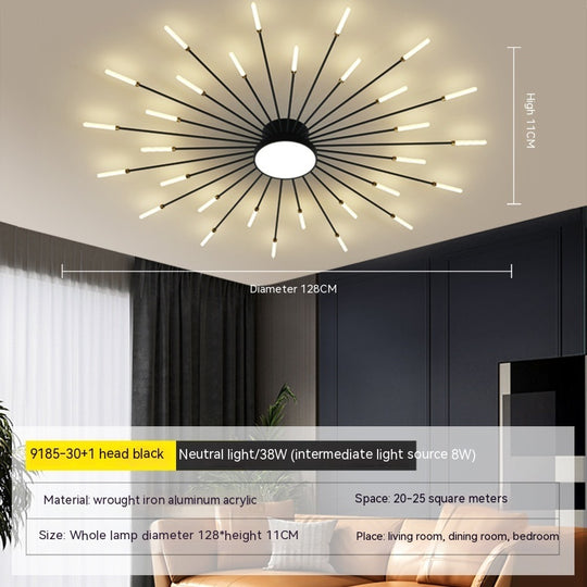 Sleek Ambition Modern LED Lamp - Minimalist Living Room Lighting