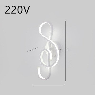 Nordic Chic LED Wall Lamp - Minimalist Bedside Lighting
