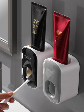 Toothpaste Pro - Wall-Mounted Automatic Toothpaste Dispenser & Holder for Bathroom