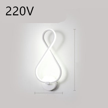 Nordic Chic LED Wall Lamp - Minimalist Bedside Lighting