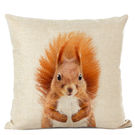 Adorable Animal Print Pillow Covers - Cute Decorative Throw Pillows