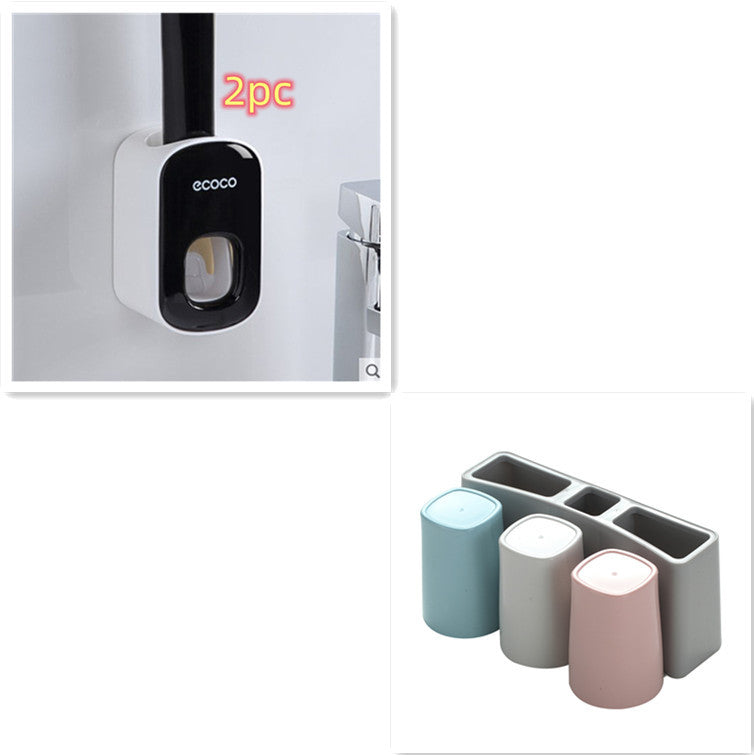 Toothpaste Pro - Wall-Mounted Automatic Toothpaste Dispenser & Holder for Bathroom