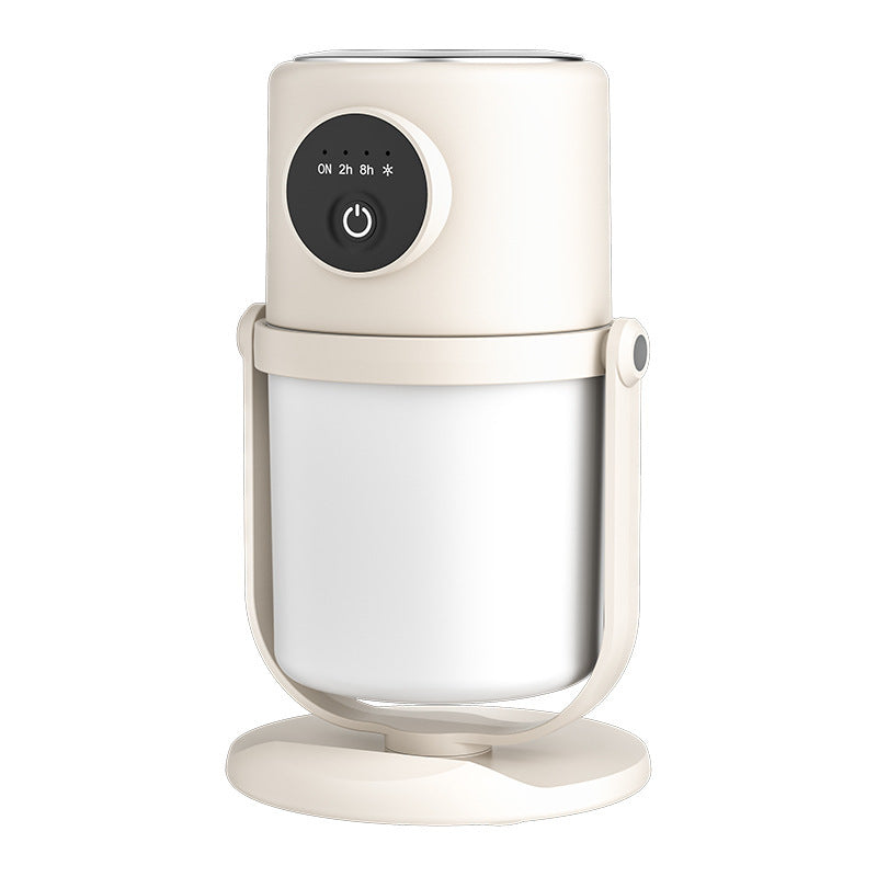 Ultra-Quiet Nighttime Humidifier with Night Light - Large Capacity Smart Home Atomizer