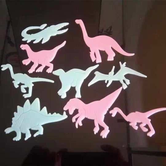 Glow-in-the-Dark Cartoon Star Wall Stickers – Cute Luminous Decor for Kids' Rooms, Parties & Weddings