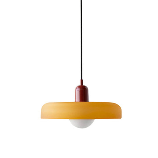 Stunning Memphis-Style Modern Glass Chandelier: Minimalist Elegance for Restaurants