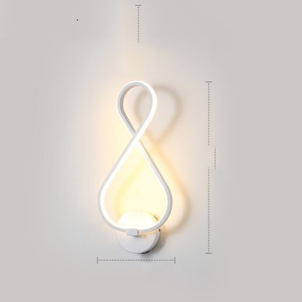 Nordic Chic LED Wall Lamp - Minimalist Bedside Lighting