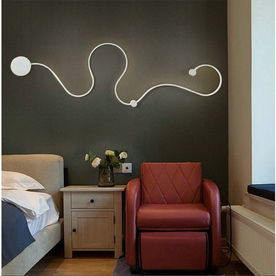 Sleek LED Wall Lamp for Bedroom, Corridor, and Aisle Lighting