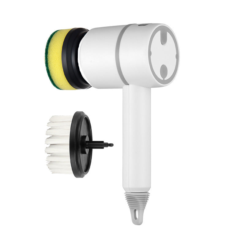 PowerScrub Wireless Electric Cleaning Brush - Rechargeable USB Scrubber for Kitchen, Bathroom, Tile & Bathtub