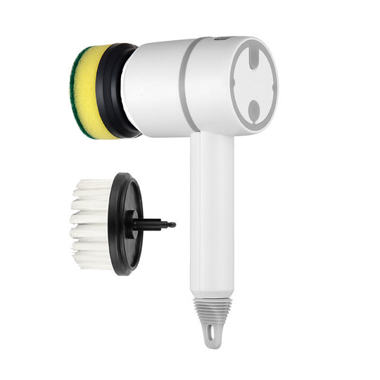 PowerScrub Wireless Electric Cleaning Brush - Rechargeable USB Scrubber for Kitchen, Bathroom, Tile & Bathtub