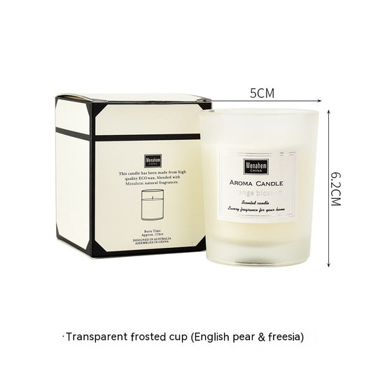 SerenityGlow - Indoor Aromatherapy Handmade Candle