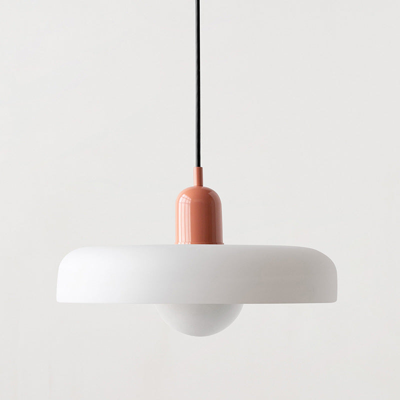 Stunning Memphis-Style Modern Glass Chandelier: Minimalist Elegance for Restaurants