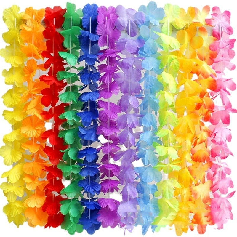 Vibrant Party Decorations: Multi-Color Matching Combination Holiday Cloth Garland