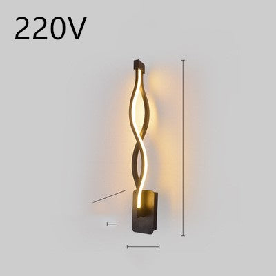 Nordic Chic LED Wall Lamp - Minimalist Bedside Lighting