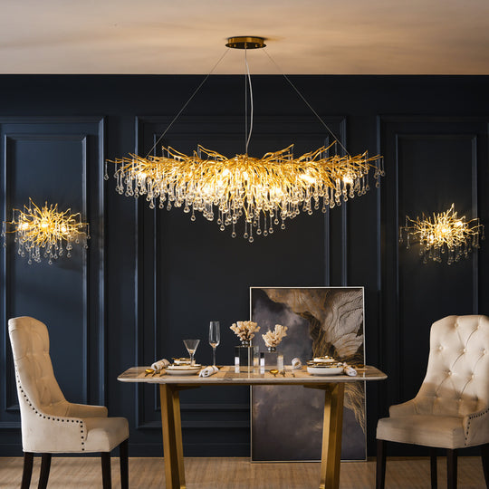 ElegantGlow Art Deco Lighting - Stylish Dining Room & Bedroom Decor