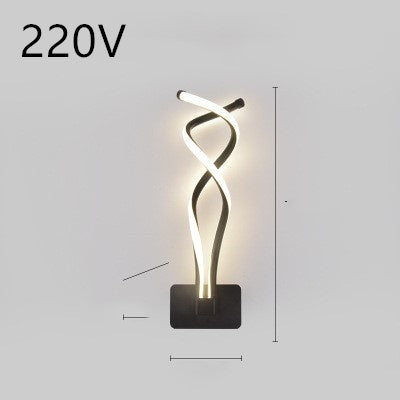 Nordic Chic LED Wall Lamp - Minimalist Bedside Lighting